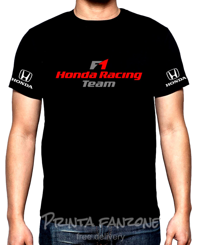 T-SHIRTS Honda, Red Bull, formula one team, men's  t-shirt, 100% cotton, S to 5XL